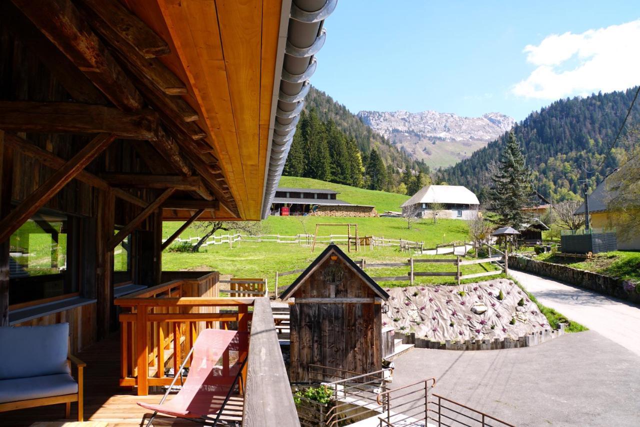 Вілла La Grange Au Ruisseau Bellecombe-en-Beauges Екстер'єр фото