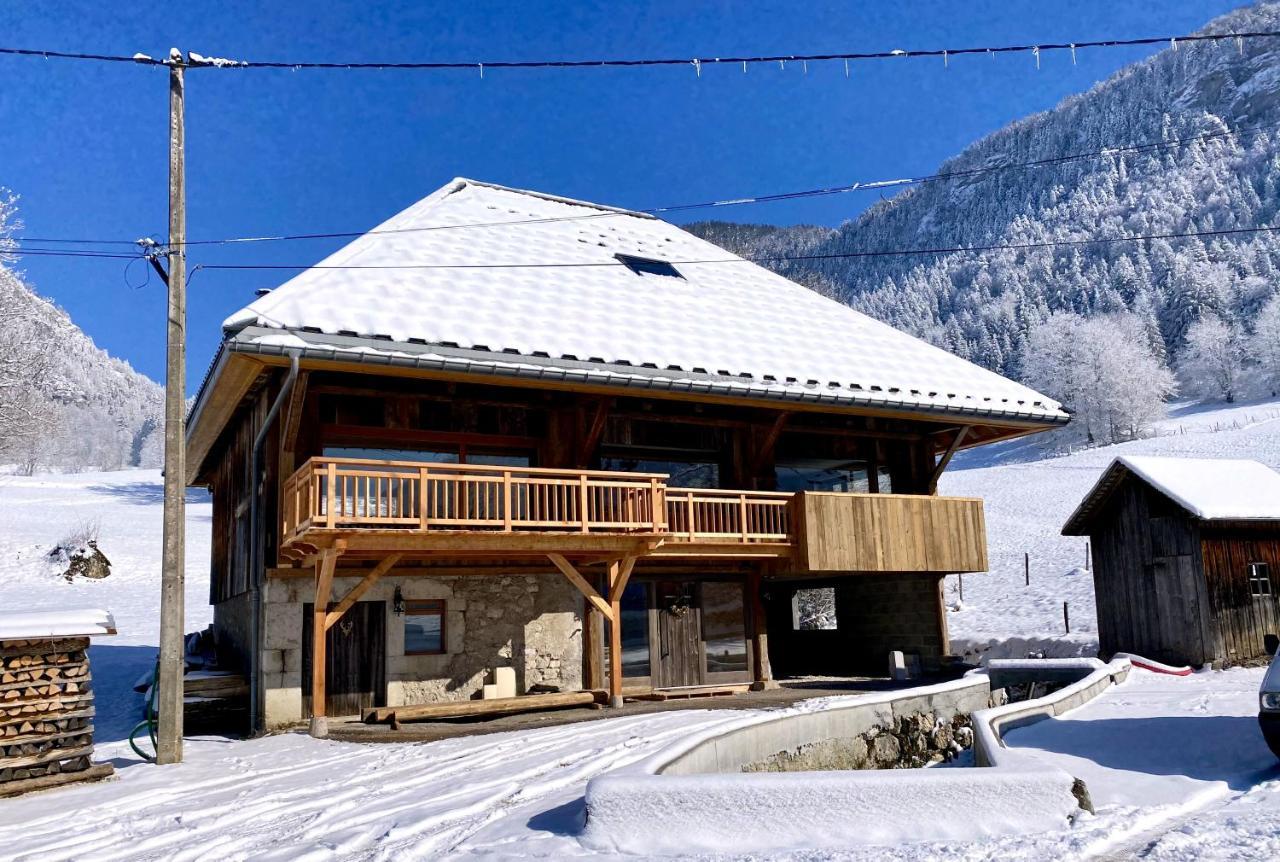 Вілла La Grange Au Ruisseau Bellecombe-en-Beauges Екстер'єр фото